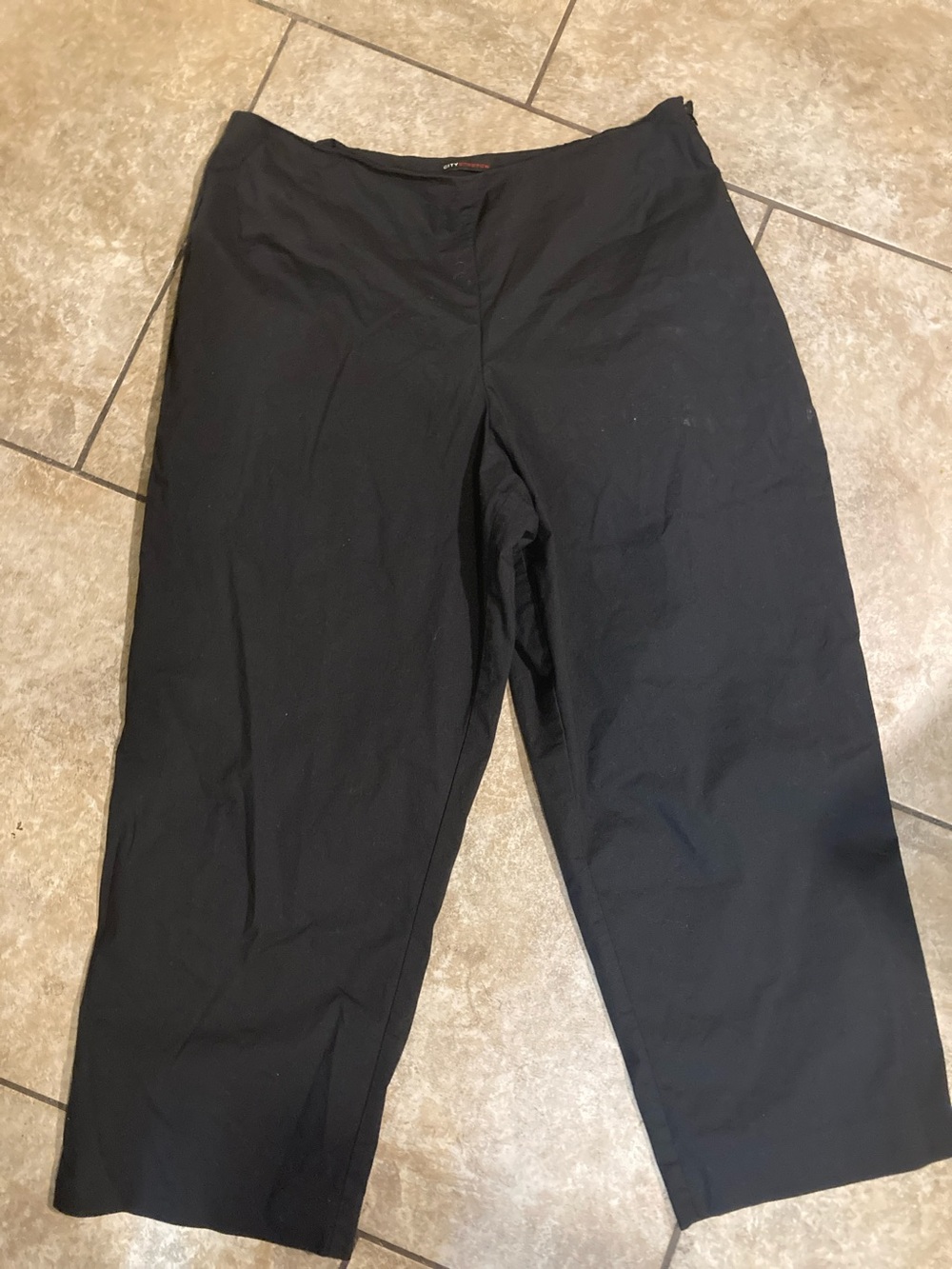 New York & Company Black Wide-Leg Pants